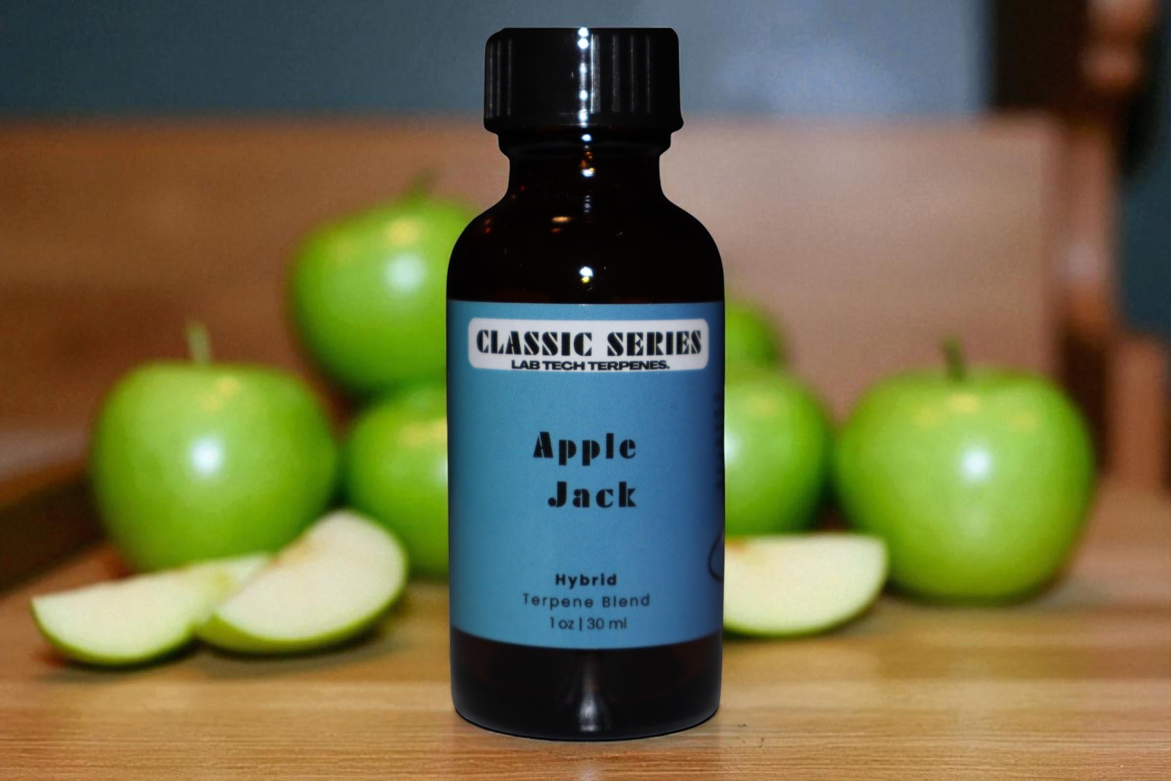 Apple Jack terpene blend for vape packaging
