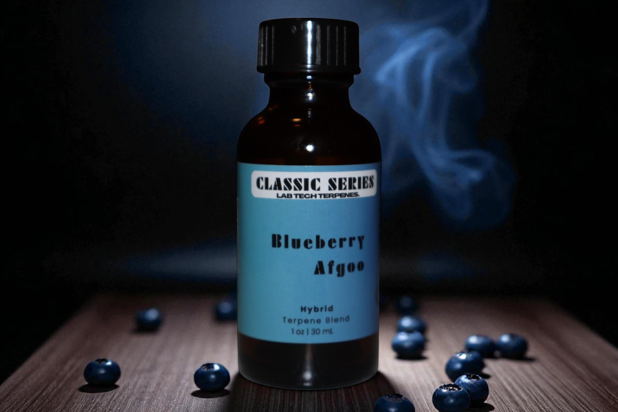 Blueberry Afgoo custom vape packaging bottle