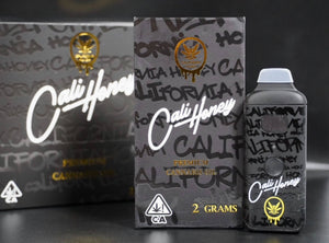 Cali Honey premium vape packaging design