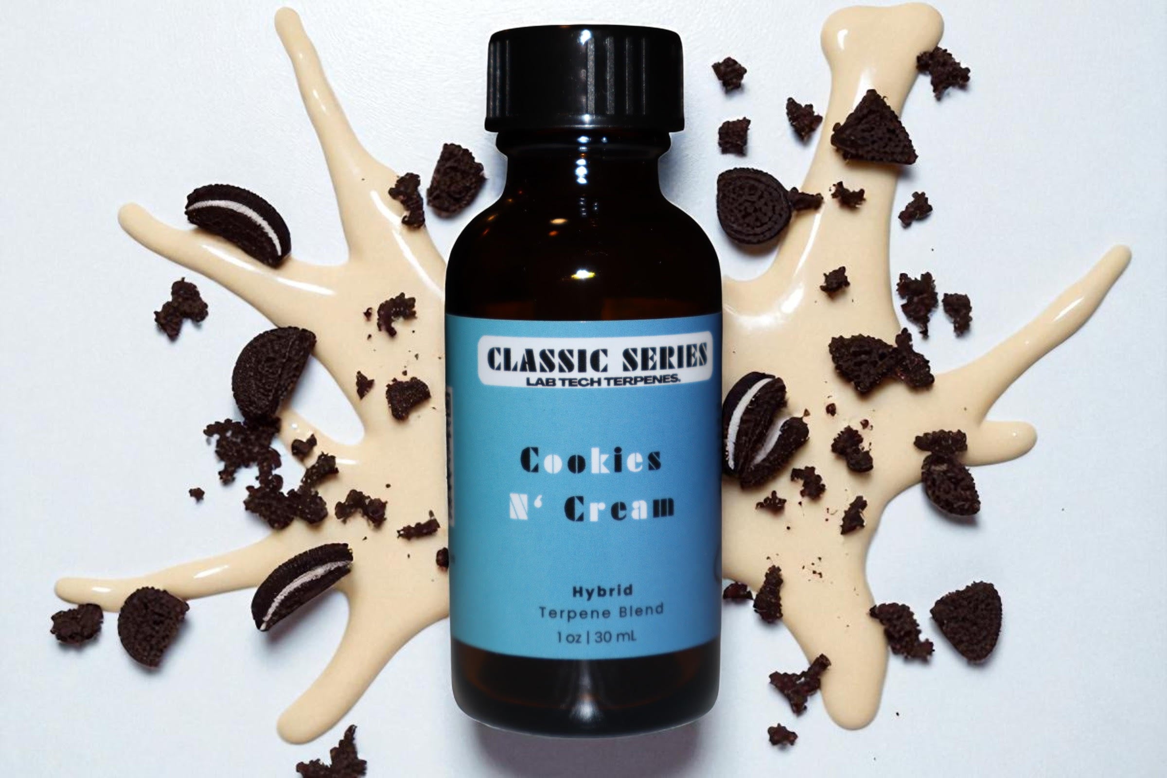 Cookies N’ Cream vape terpene solutions bottle