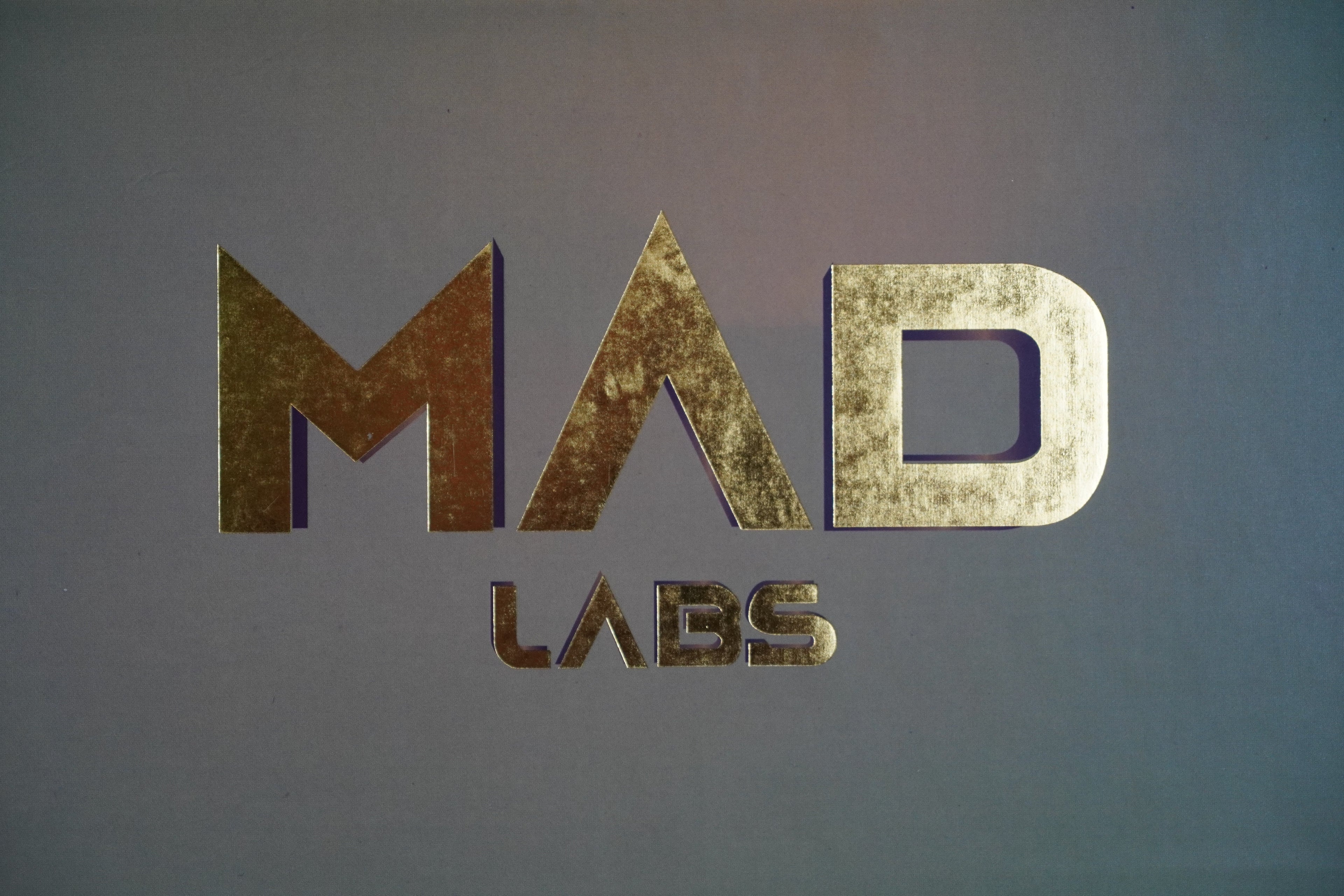 Mad Labs premium vape brand logo design