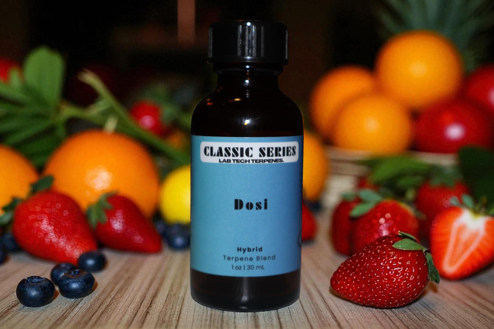 Dosi terpene blend with fruits and herbs