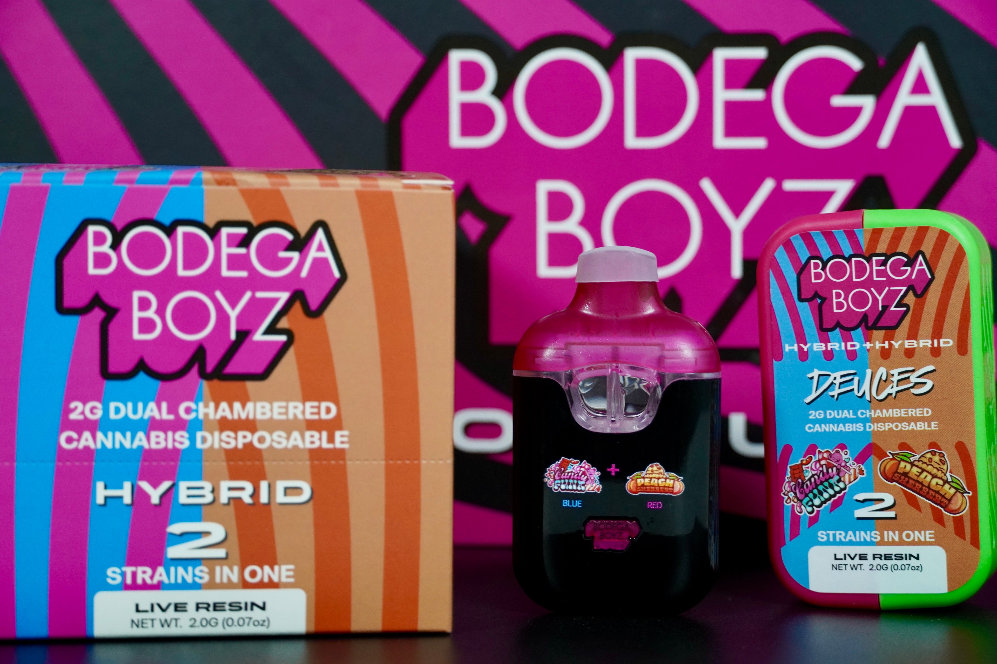 Bodega Boyz dual chamber disposable vape