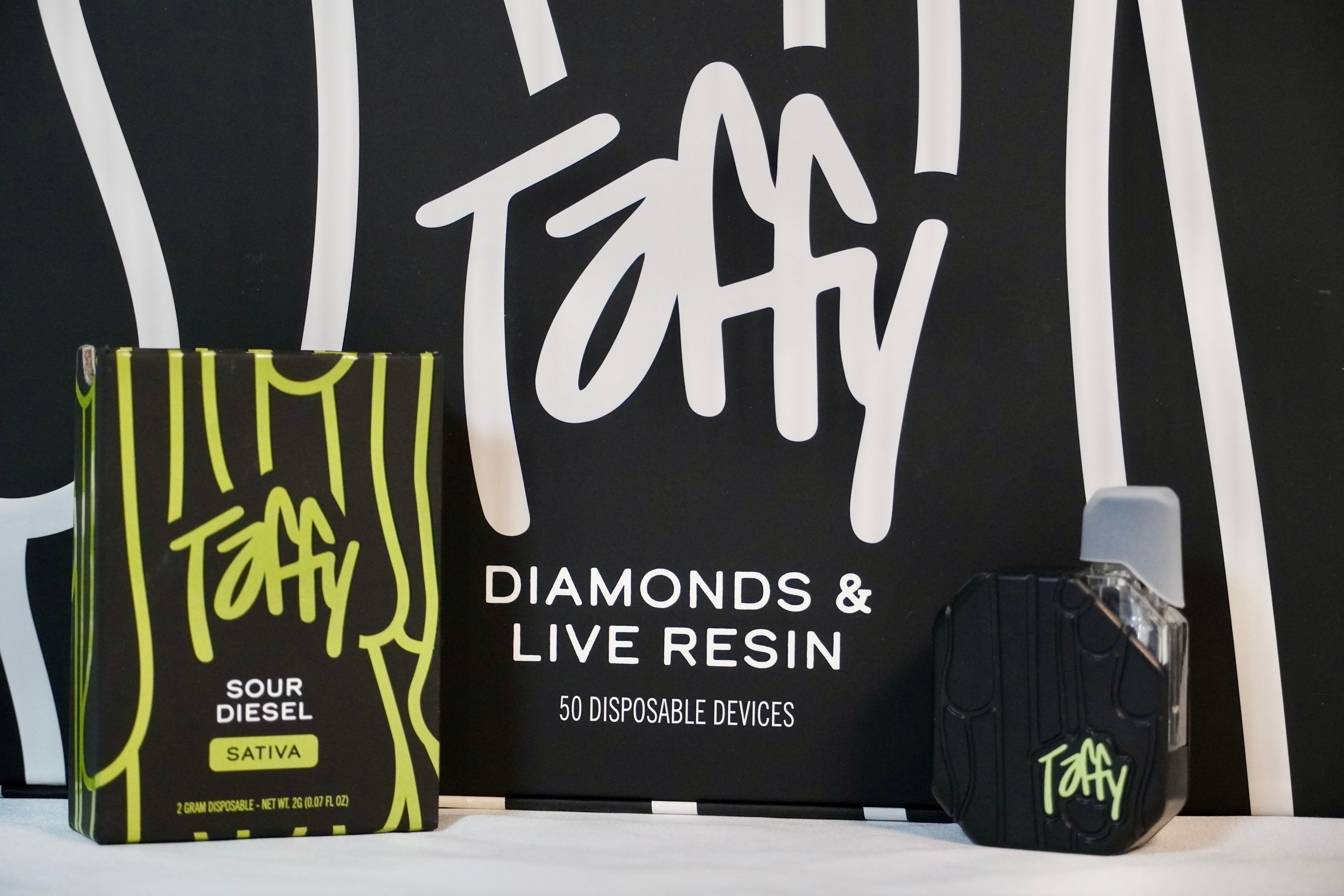 Taffys vape packaging wholesale design