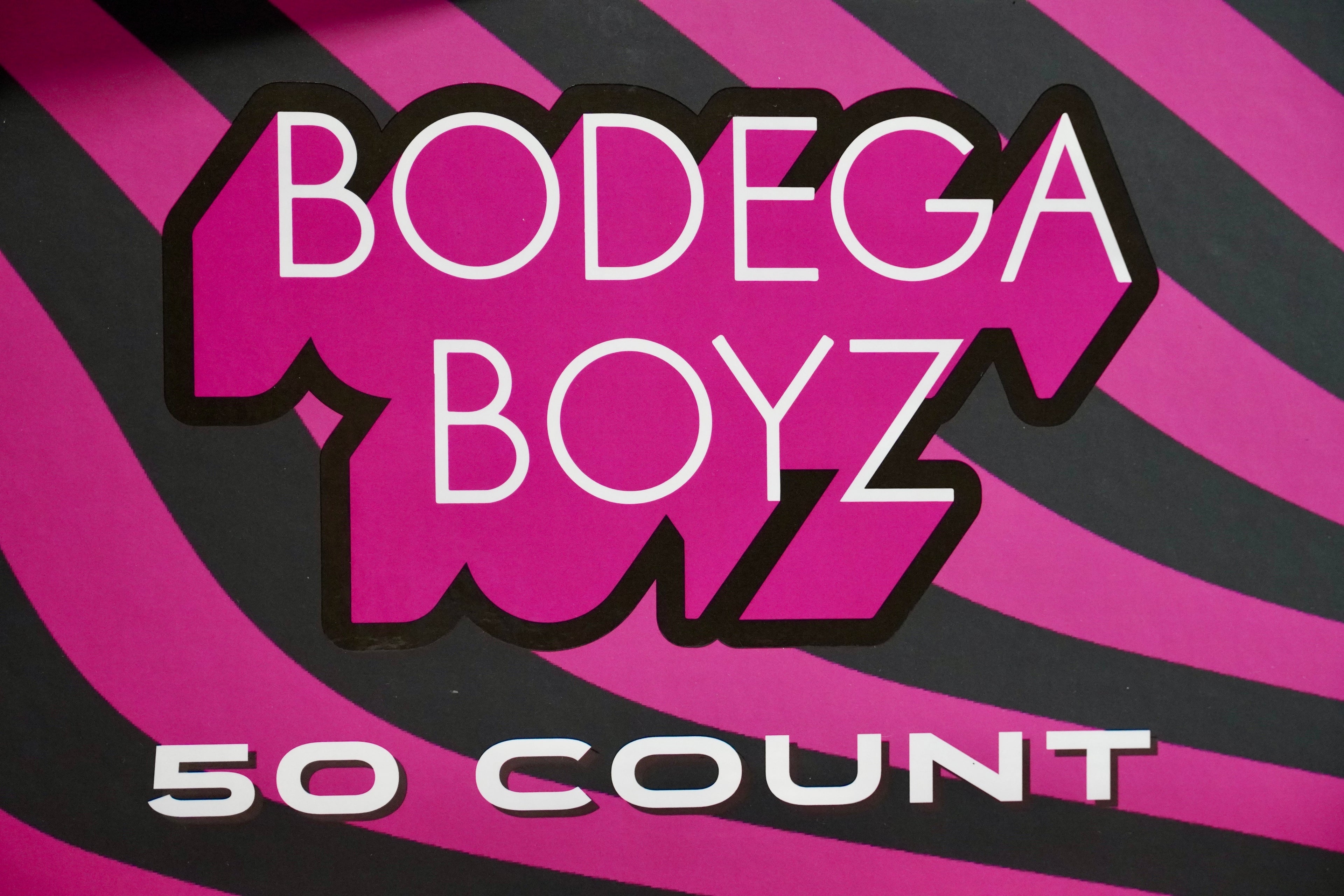 Bodega Boyz premium vape brand packaging.