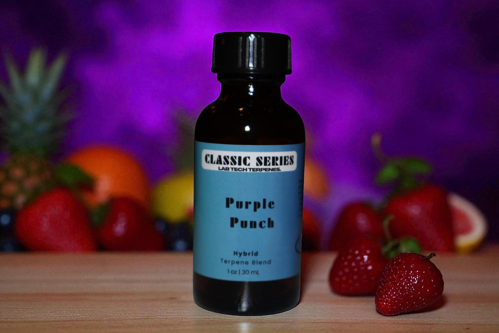 Purple Punch vape terpene solutions bottle