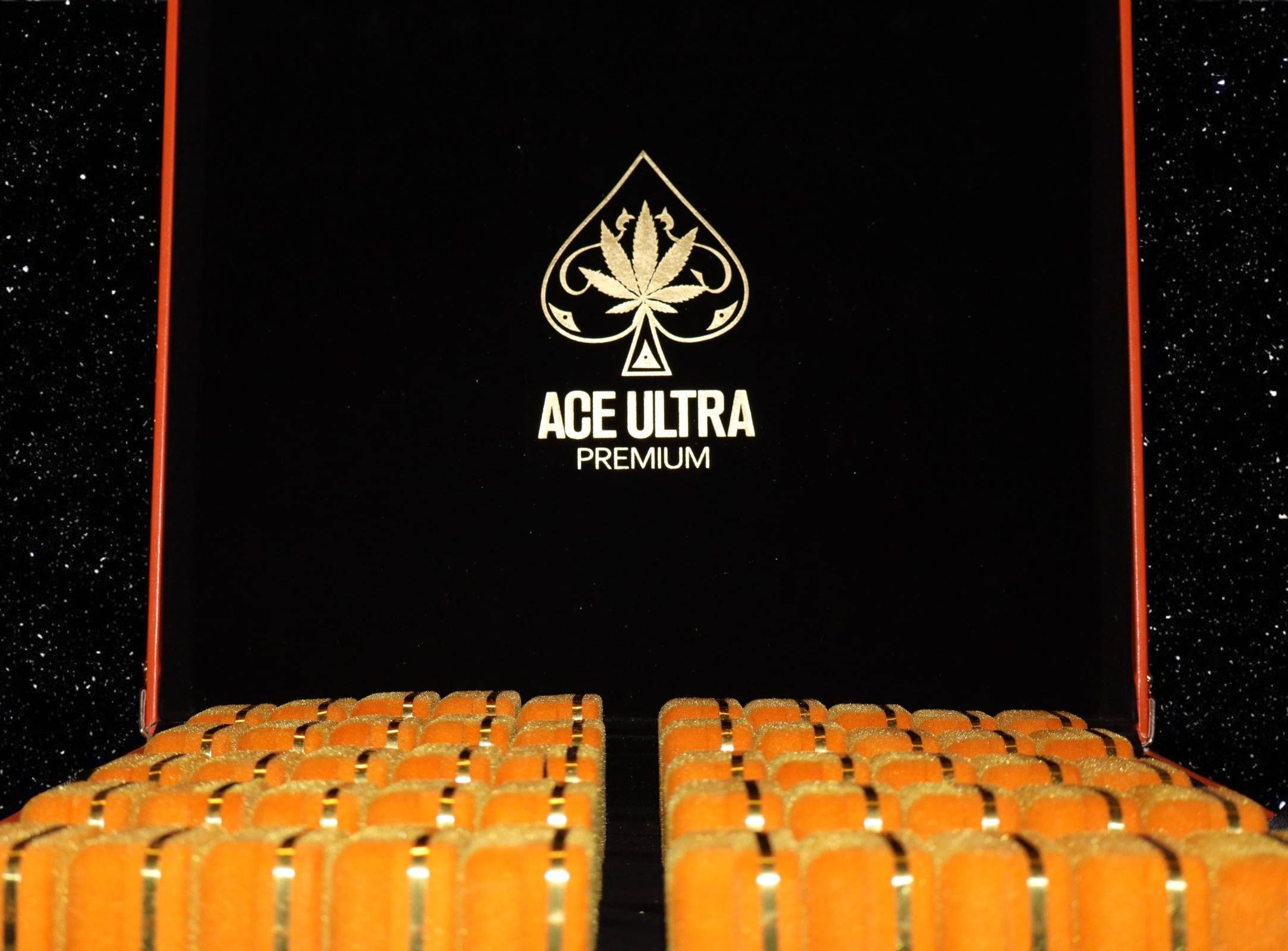Ace Ultra Premium vape packaging design