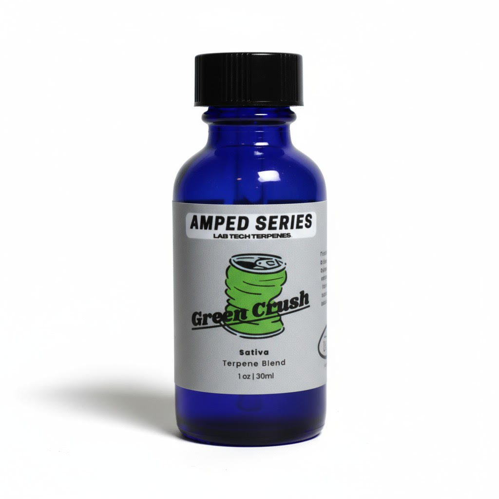 Green Crush terpene blend bottle for vapes