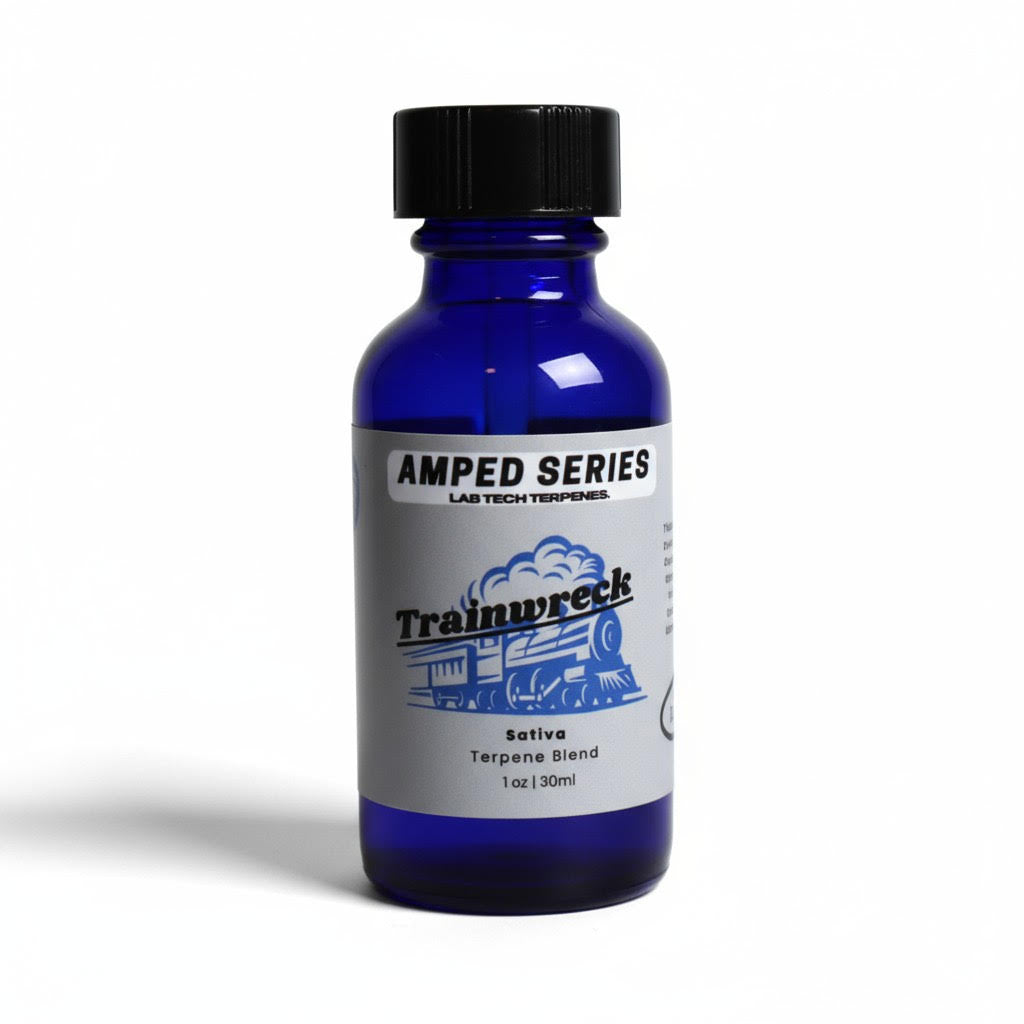 Trainwreck vape terpene solutions bottle