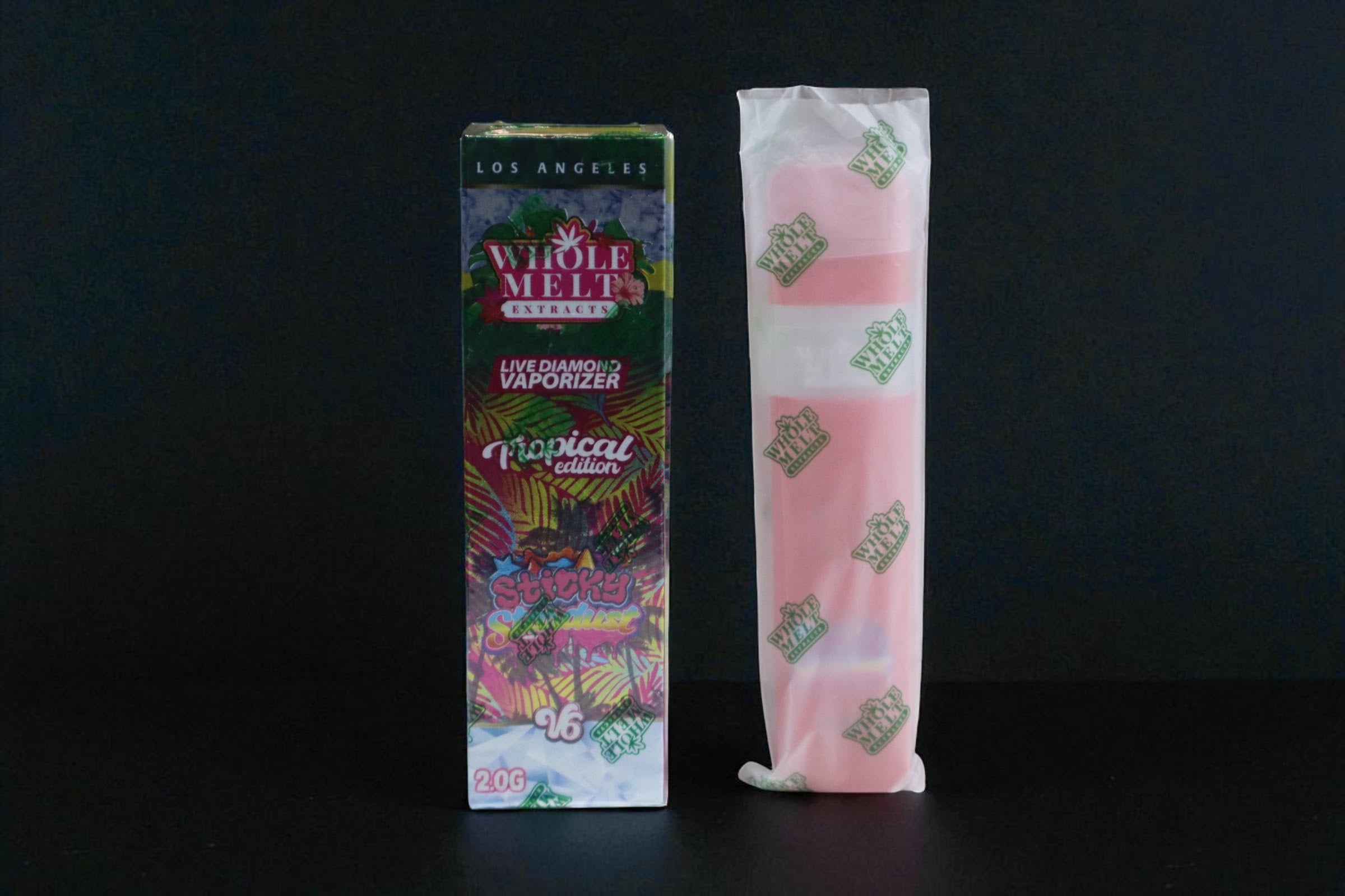 Whole Melts V6 - Custom vape packaging, eco-friendly.