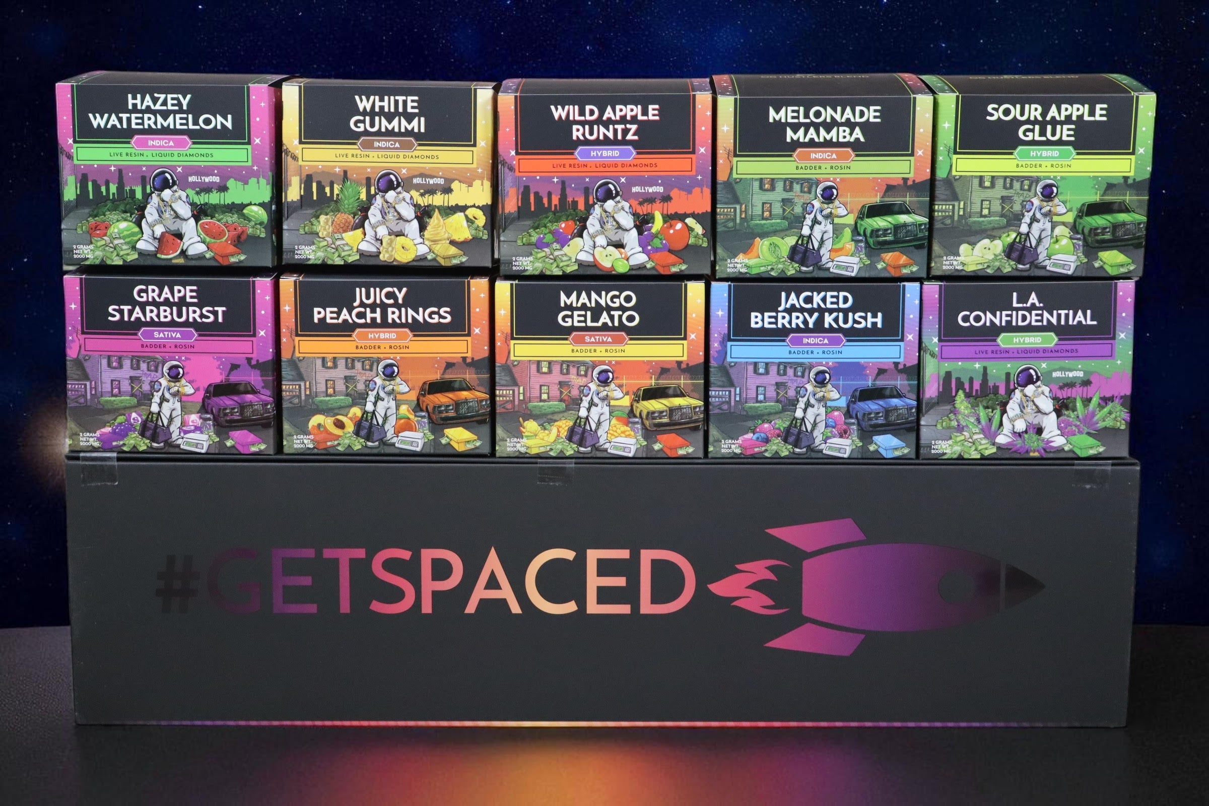 Space Clubs vape packaging wholesale products