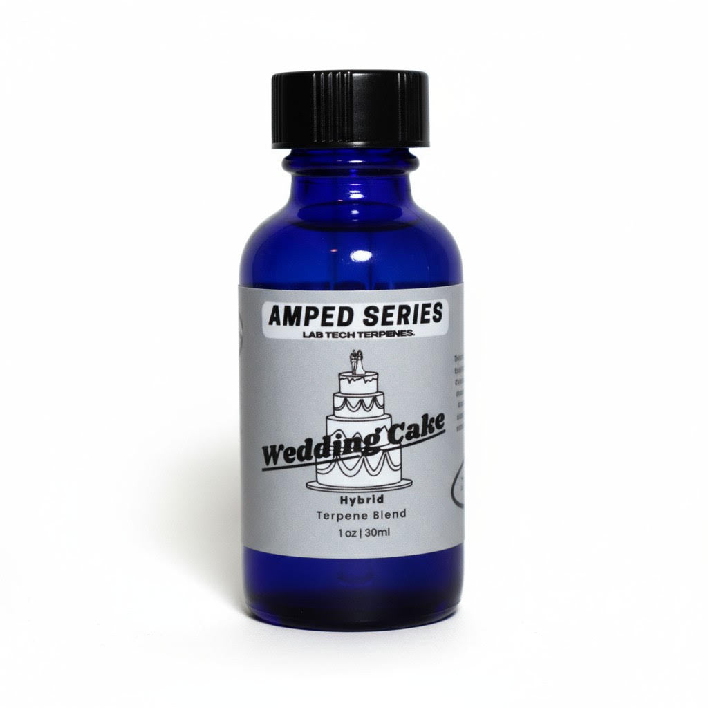 Wedding Cake terpene in custom vape packaging